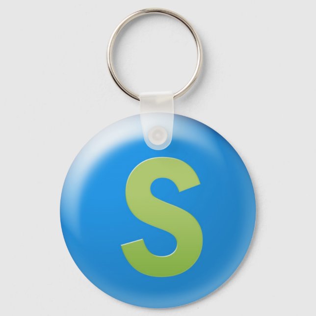 Letter S Keychain (Front)