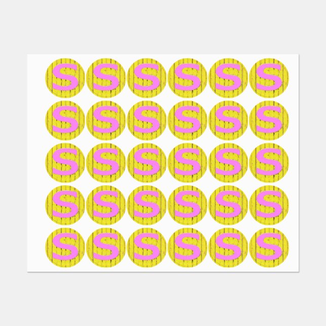 Letter s labels (Sheet)