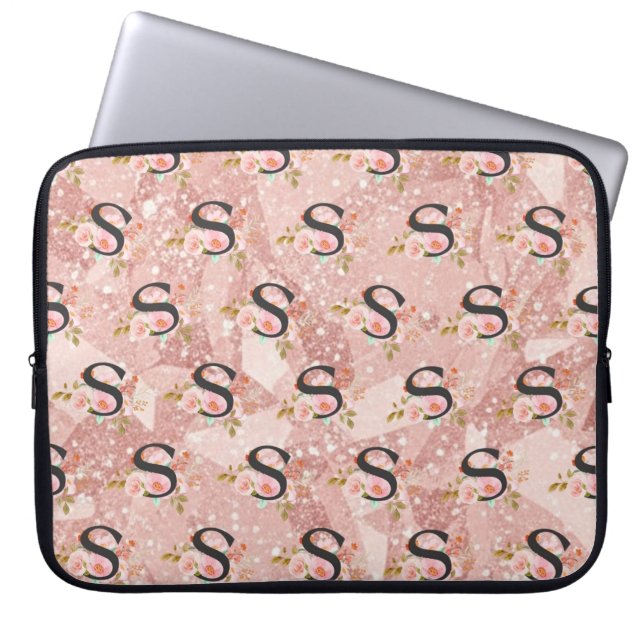 Letter S Laptop Sleeve (Front)