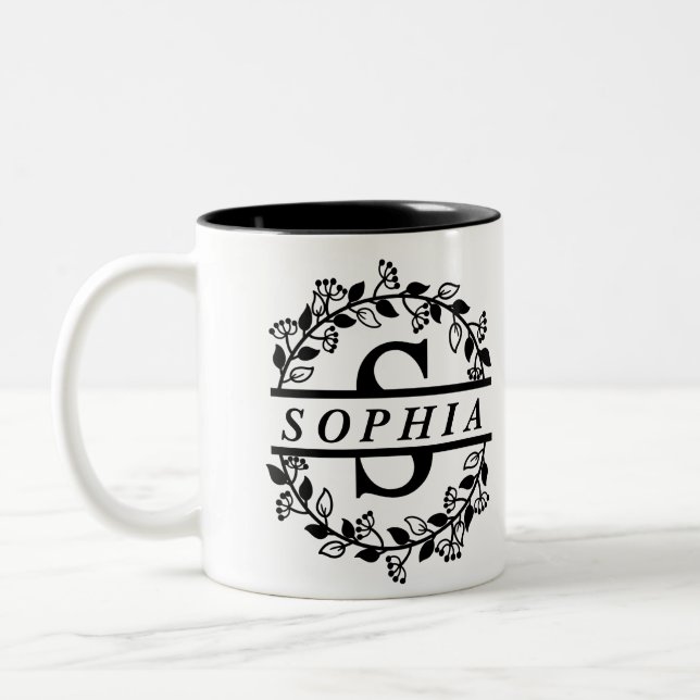Letter S names mug (Left)