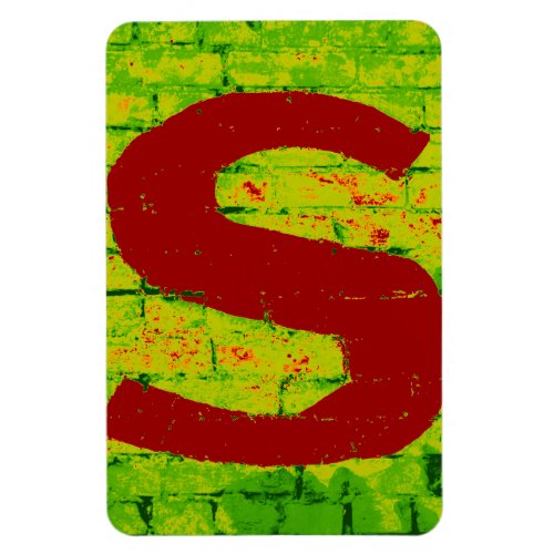 Letter S Photography Magnet