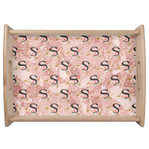 Letter S Serving Tray