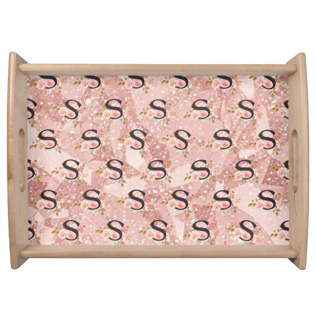 Letter S Serving Tray (Front)