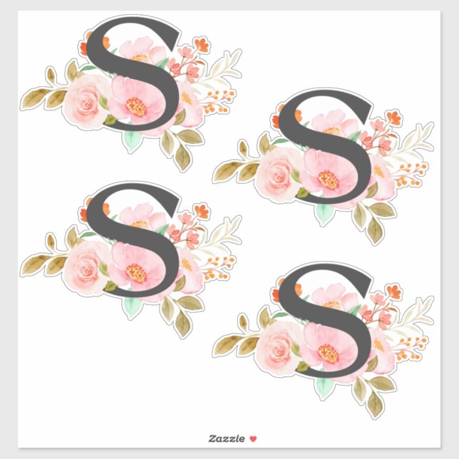 Letter S Sticker (Sheet)
