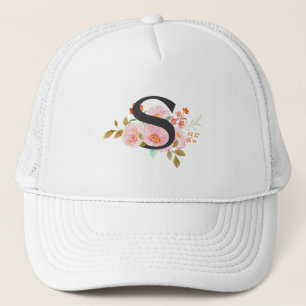 Letter S Trucker Hat