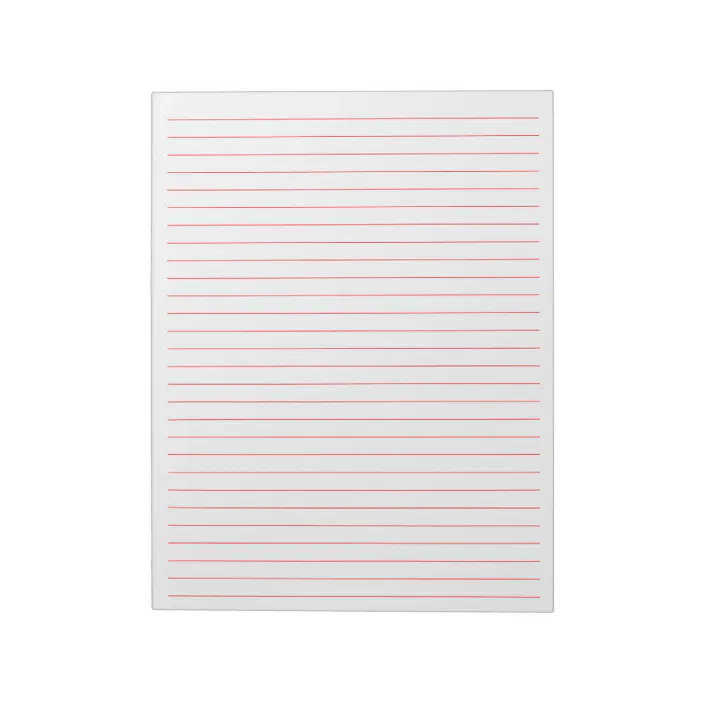 Writing Paper Lined Notepad Notepad Jotter Minimalist Stationery Landscape A4 50 Lined Pages Simple Note Pad Memo Pad 