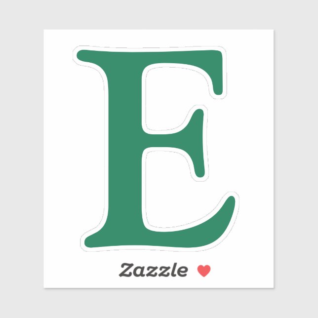 Letter Sticker (Sheet)