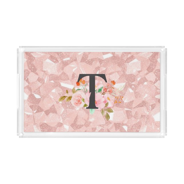 Letter T Acrylic Tray (Front)