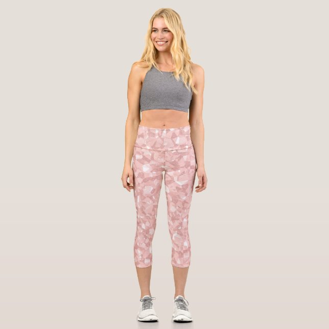 Letter T Capri Leggings (Front)