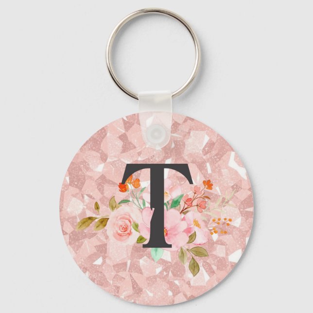 Letter T Keychain (Front)