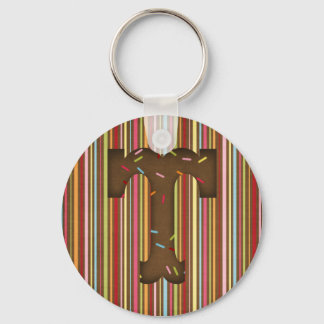 Letter T Keychain