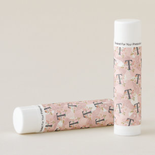 Letter T Lip Balm