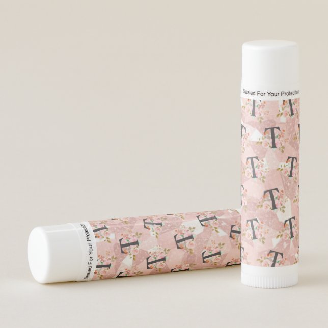 Letter T Lip Balm (Front)