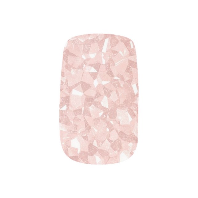 Letter T Minx Nail Art (Left Thumb)