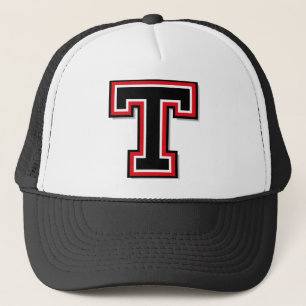 Letter "T" Monogram Trucker Hat