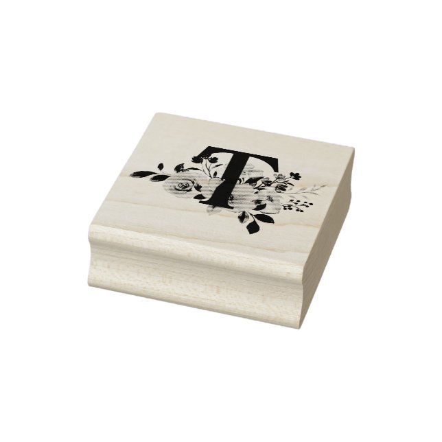 Letter T Rubber Stamp (Stamp)