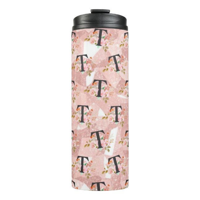 Letter T Thermal Tumbler (Front)