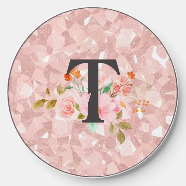Letter T Wireless Charger (Front)