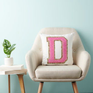 Letter Throw Pillow