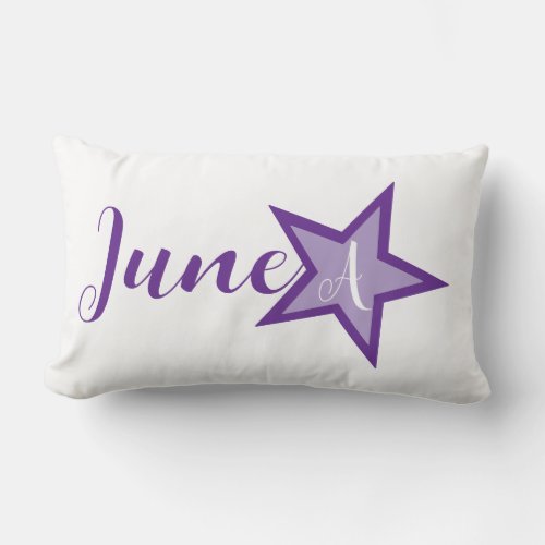 Letter Throw Pillow