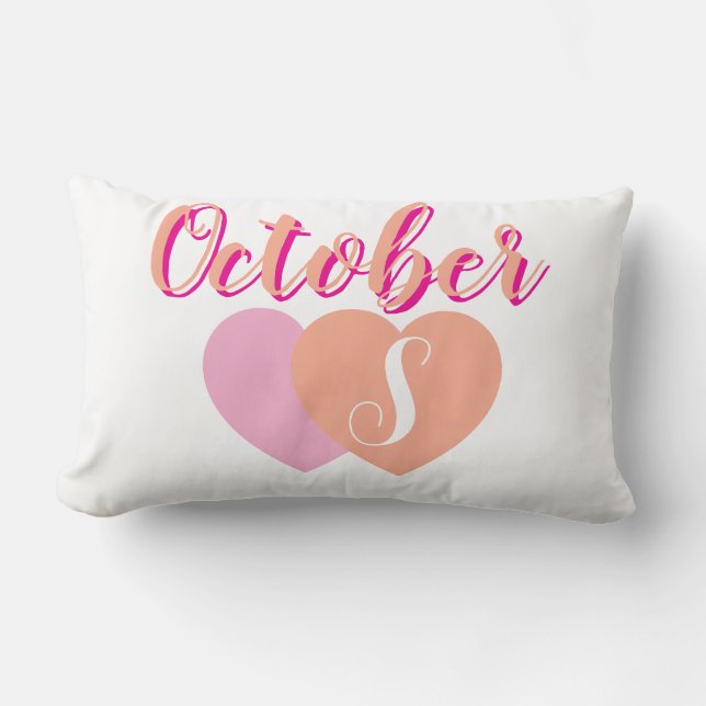 Letter Throw Pillow (Front)
