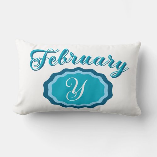 Letter Throw Pillow