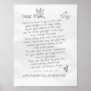 Letter to Mom Poster