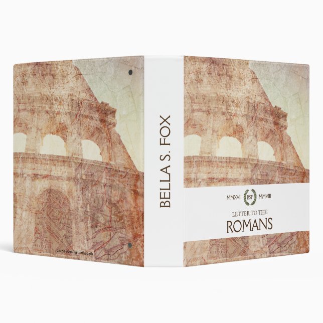 Letter to the Romans, Colosseum Binder (Background)