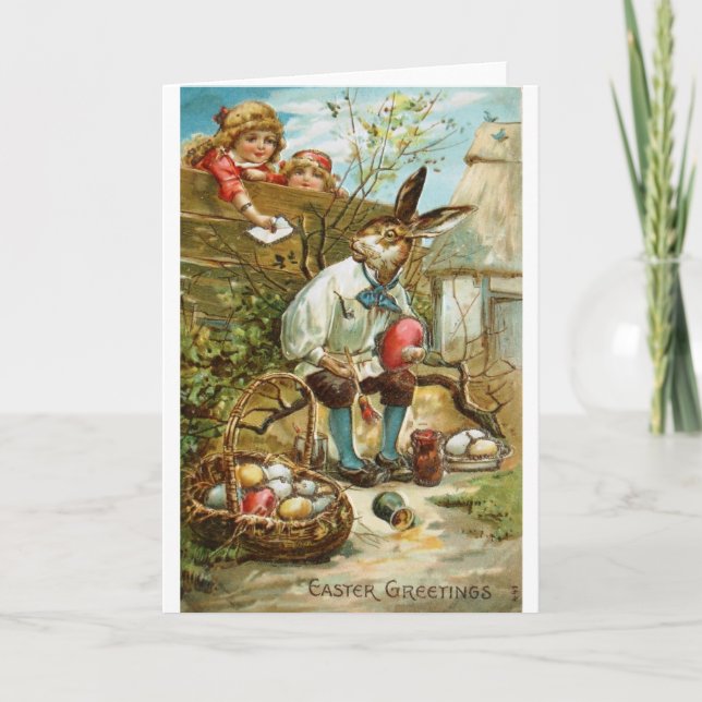 Letter toThe Easter Bunny Holiday Card (Front)