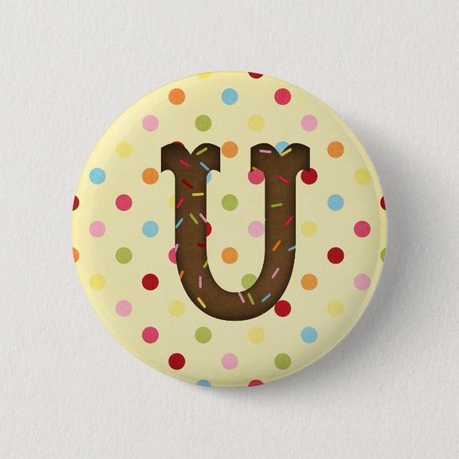 Letter U Button (Front)