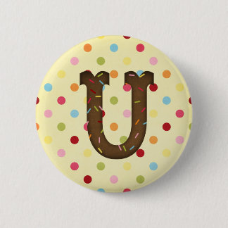 Letter U Button