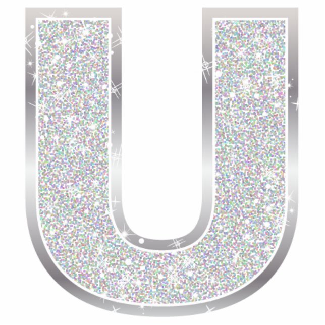 Letter U Cutout (Front)
