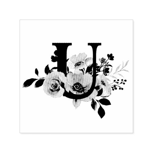 Letter U Self-inking Stamp