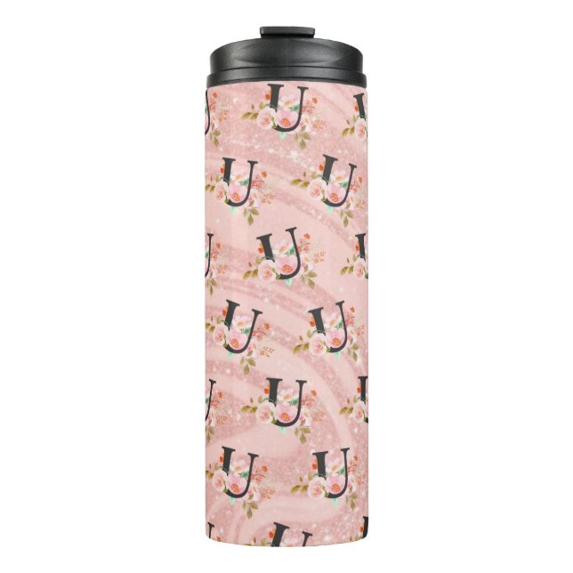 Letter U Thermal Tumbler (Front)