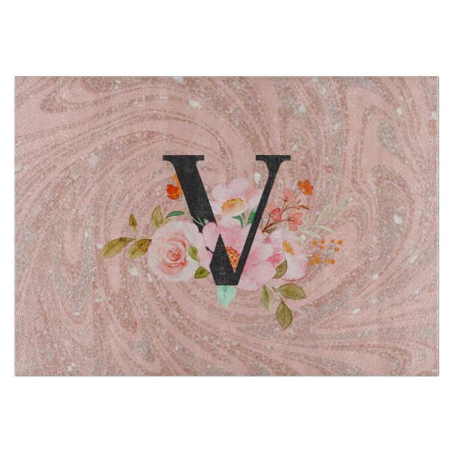 Letter V Cutting Board (Front)