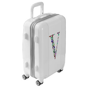 Letter V Monogram Luggage