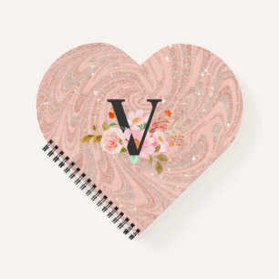 Letter V Notebook