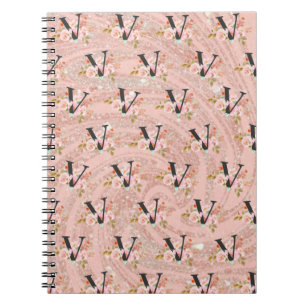 Letter V Notebook