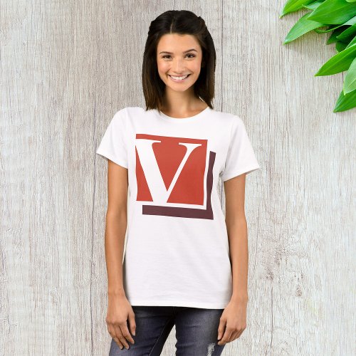 Letter V T_Shirt