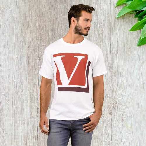 Letter V T_Shirt