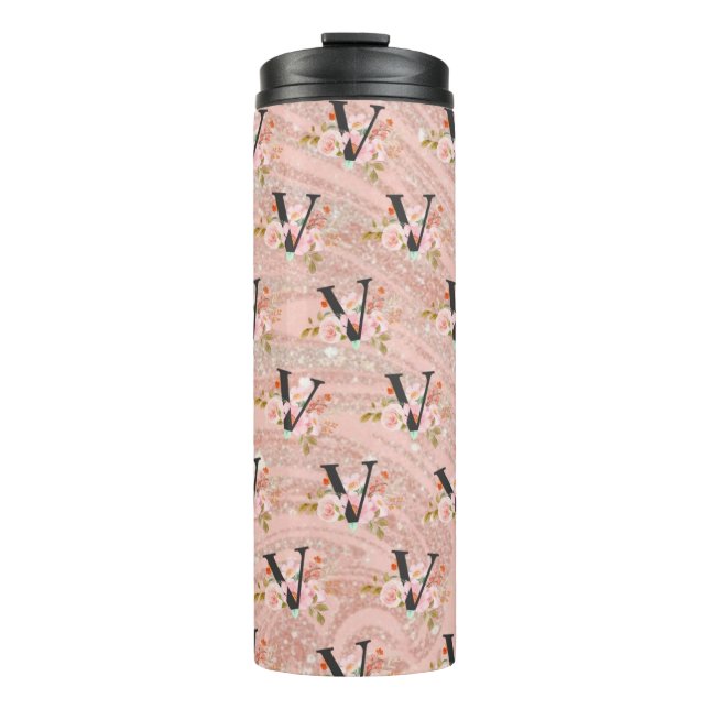 Letter V Thermal Tumbler (Front)
