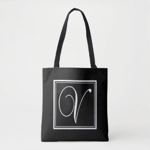 Letter V Tote Bag