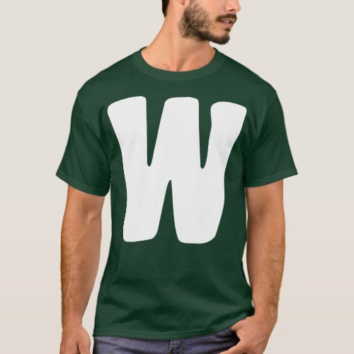 Letter W 1 T_Shirt