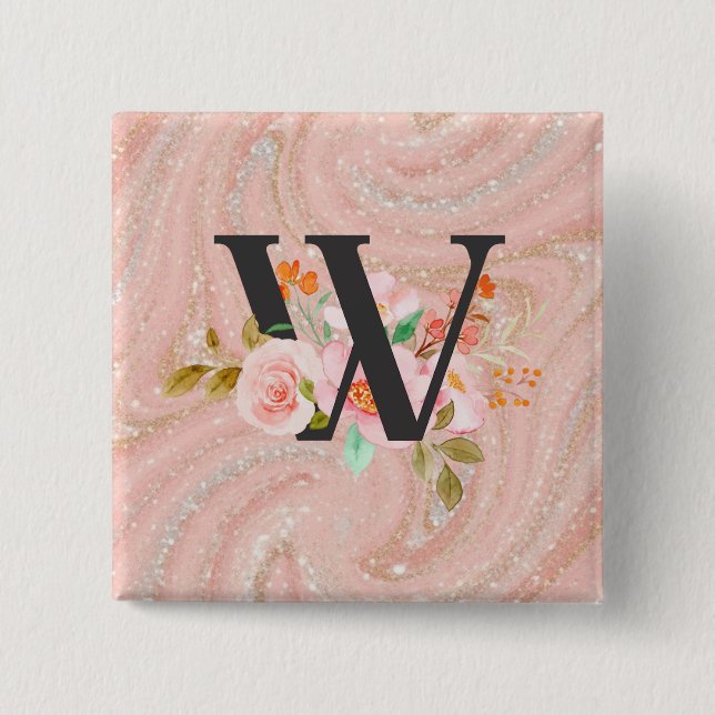 Letter W Button (Front)