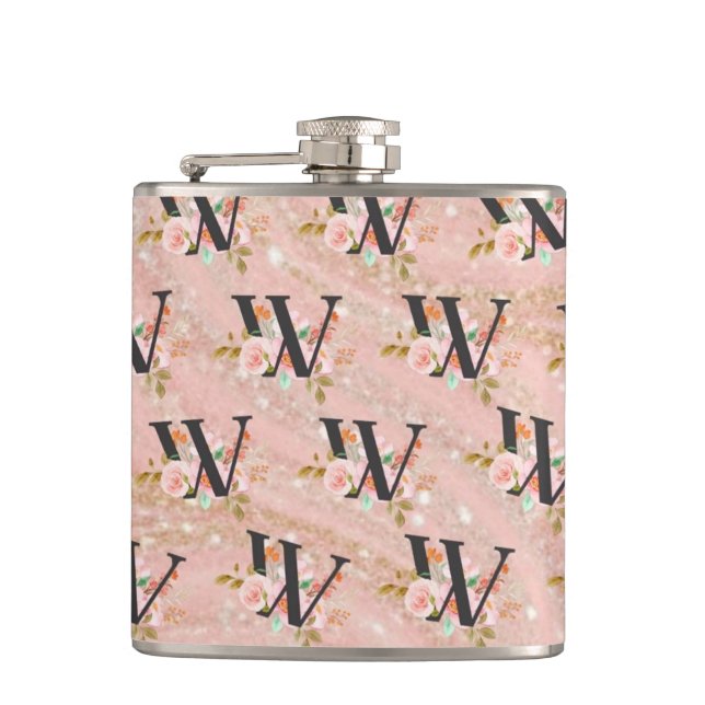 Letter W Flask (Front)