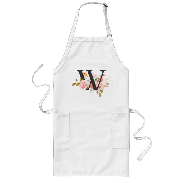 Letter W Long Apron (Front)