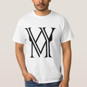 Letter W&M ( white live matter ) T-Shirt