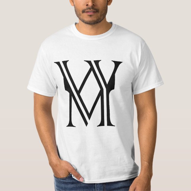Letter W&M ( white live matter ) T-Shirt (Front)