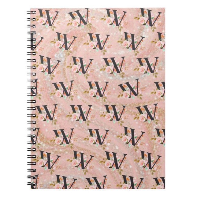 Letter W Notebook (Front)