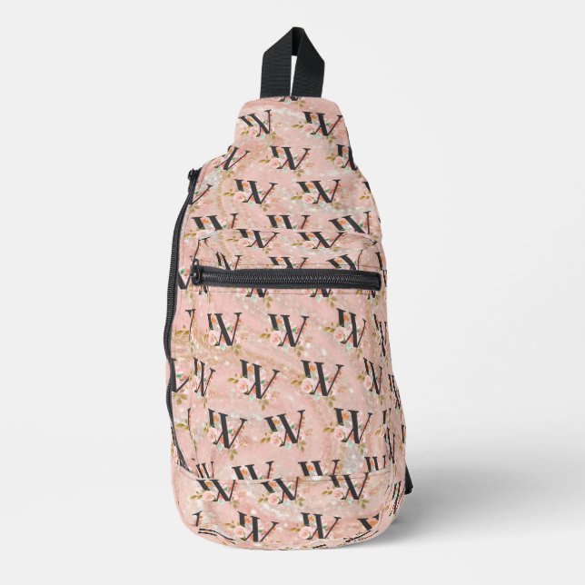 Letter W Sling Bag (Front)